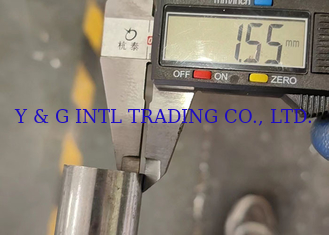 1mm-150mm 벽 두께 스테인리스 스틸 튜브 냉 laminated 기술