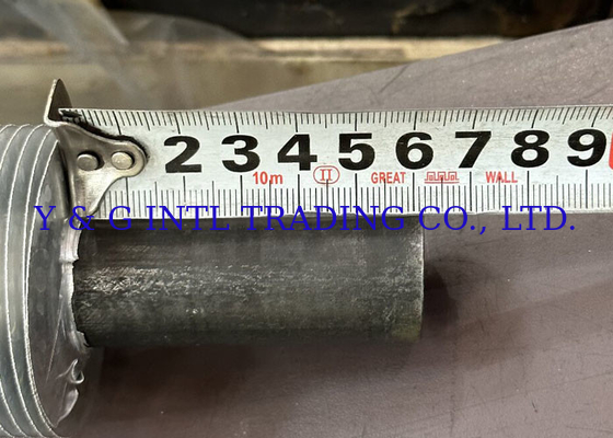 맞춤형 비벨드 엔드 핀 튜브 핀 두께 0.3mm 1mm