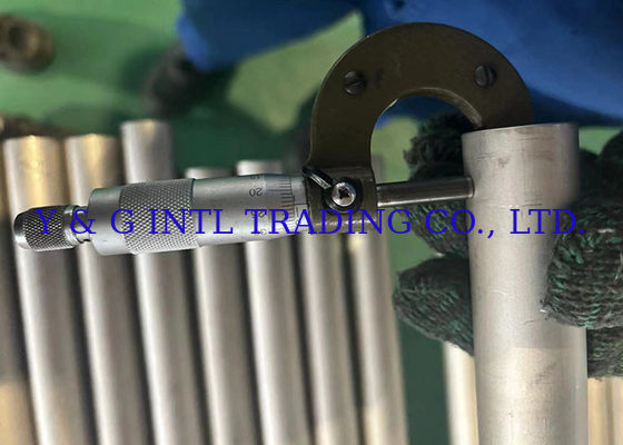 직선형 튜브용 Titanium Alloy 직선형 튜브