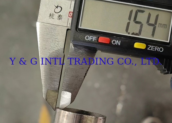 1mm-150mm 벽 두께 스테인리스 스틸 튜브 냉 laminated 기술