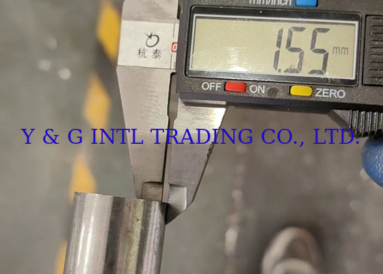 1mm-150mm 벽 두께 스테인리스 스틸 튜브 냉 laminated 기술