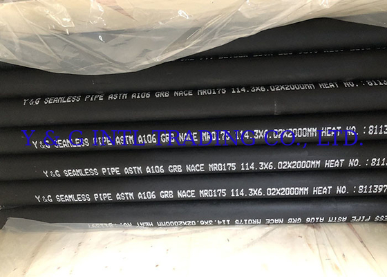 산업 압력 유체 전달용 무선 ASTM A53 진열 탄소 강철 파이프