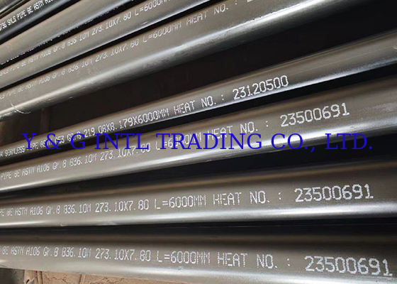 ASTM A106 표준 코팅 보일러 탄소 철강 파이프 공급 업체
