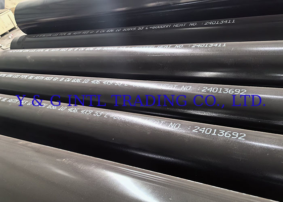 ASTM 표준 탄소 철강 파이프 길이가 사용자 정의 된 벡 엣지